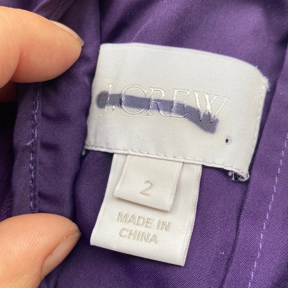 J Crew 100% silk Louisa chiffon dress with gorgeous back zipper. Gorgeous! - Picture 10 of 16